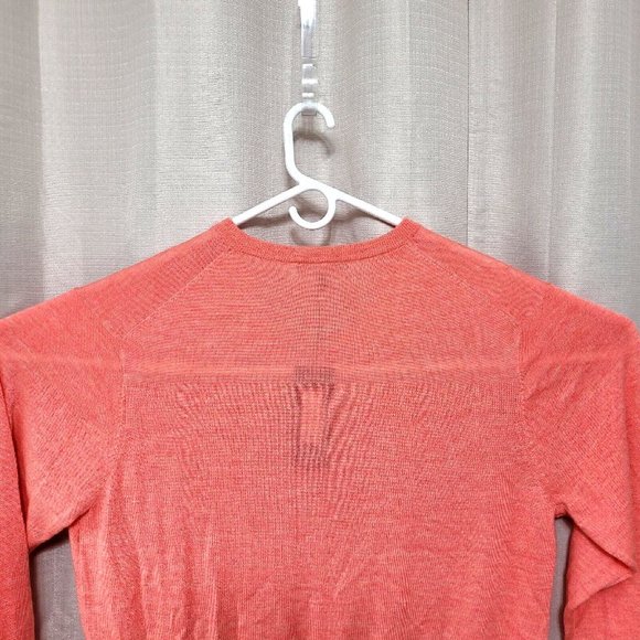 Hart Schaffner Marx Extra Fine Merino Wool Sweater Men's XLT Coral Heather NWT - Picture 4 of 10
